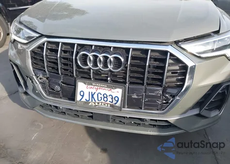 2023 Audi Q3 Premium Plus 45 Tfsi S Line Quattro Tiptronic z USA, uszkodzony, nr VIN WA1EECF35P1152414